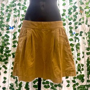 Old Navy - Beige Couduroy Mini Skirt